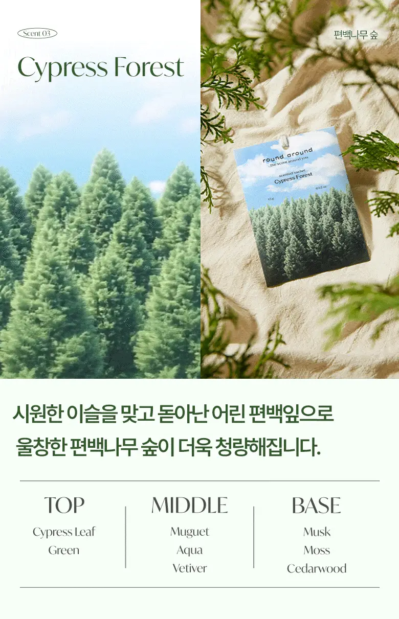 [방향탈취제습] 라운드어라운드 센티드 샤쉐 4종 상세페이지 12